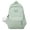 Z40-Light Green, variant on Cute Solid Color Backpack With Plush Bear Pendant Lightweight Waterproof Multi Pocket Casual Back To School Bookbag For Teen Travel