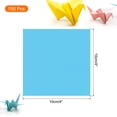 thumbnail image 2 of Unique Bargains 150 Sheets Origami Paper Double Sided Color 4x4Inch Scrapbook, Dark Blue, 2 of 7