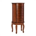 thumbnail image 1 of Linon Woodland Wood Jewelry Armoire in Cherry, 1 of 16