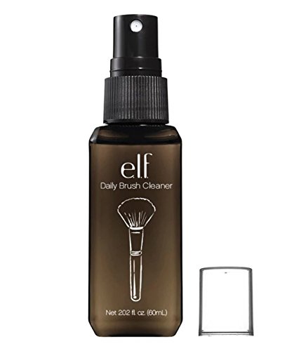e.l.f. Daily Brush Cleaner, Clear, 2.02 fl oz (1 Pack)
