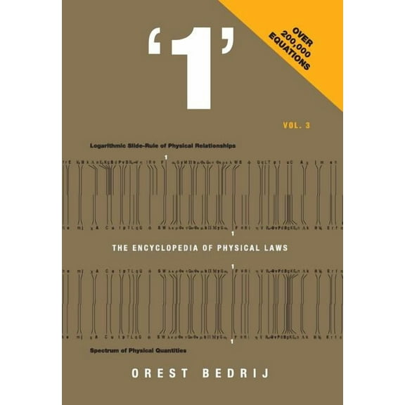 1': The Encyclopedia of Physical Laws Vol. 3, (Hardcover)