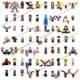 thumbnail image 2 of Disney-mini figuras de acción de anime para niños, juguete de ladrillos para armar, ideal para regalo, 6054, 6097, 6101, 6109, KF009, KF296, KF439 qym unisex, 2 of 2