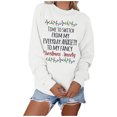 thumbnail image 2 of Vedolay Women 2023 Tops Women 2023 Half Zip Cropped Hoodies Pullover Sweatshirts Winter Clothes,White XXL, 2 of 4
