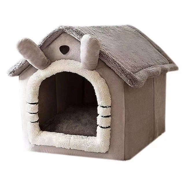 Maojin Perrera para gatos,perrera cálida,perrera para gatos,universal para todas las estaciones,alfombra para mascotas extraíble y lavable