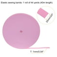 thumbnail image 2 of Uxcell 44 Yards Sewing Elastic Bands 3/4 Inch 20mm Width Flat Knit Stretch Elastic Cord for DIY Projects Crafts, Pink, 2 of 6