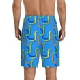 thumbnail image 2 of Yiaed Colorful Snake for Men's Soft Sleep Pajama Short Lounging Pajama Shorts-3X-Large, 2 of 8