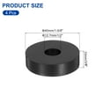 thumbnail image 5 of Uxcell 4Pack 1-5/8" OD x 1/2" ID x 3/8" Thickness Rubber Washers Round Rubber Spacer, 5 of 6