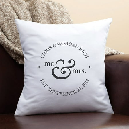 mr and mrs pillowcases king size
