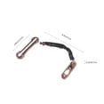 thumbnail image 2 of OULII Door Chain Lock Security Chain For Door Red Bronze Indoor Use 1Set, 2 of 8