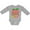 AC-Heather Grey, variant on Apple School is Cool Girls Long Sleeve Baby Bodysuit
