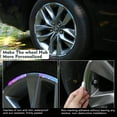 thumbnail image 4 of Giunmcul My Order Reflective Stickers Car Wheels Stickers Tires Vehicles Stickers Decoration, 4 of 5