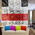 thumbnail image 2 of yotijay Butterfly flower hanging screen curtain room divider partition wall White 4PCS, 2 of 7