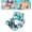 Green, variant on Inflatable Pool Float Chair – Heavy Duty Adult Water Lounge, Blow Up Floaties for Summer Fun, Lake & Beach, Ergonomic with 3 Buoyant Cushions, Portable (1PCS, Blue Stripes)
