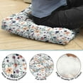 thumbnail image 2 of Boho Meditation Cushion, Dutch Velvet Floor Pillow, Meditation Pillows for Sitting, Square Yoga Cushion for Home and Outdoors, 22'' x 22'', 2 of 7