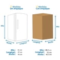 thumbnail image 4 of Frigobar Mabe 4 Pies Cúbicos Acero Inox, 4 of 4
