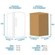 thumbnail image 4 of Frigobar Mabe 4 Pies Cúbicos Acero Inox, 4 of 4