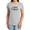 Athletic Heather, variant on Batman Show Bat Logo Women's T Shirt, Red, Large