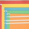 thumbnail image 4 of VORCOOL 20Pcs White Hanging File Bars for Wall Mount File Holder Quick Access Office Organizer, 4 of 8