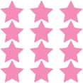 thumbnail image 4 of LiteMark Removable Pink 4 Inch Star Decals - Pack of 12, 4 of 5
