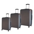 thumbnail image 1 of 3-Pc Eco Friendly Luggage Set in Gray, 1 of 7