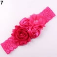 thumbnail image 4 of Ruanlalo Beautiful Lace Flower Rose Bead Hairband Newborn Baby Headband Hair Accessory White, 4 of 6