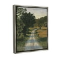 thumbnail image 4 of Stupell Industries Shadowed Rural Path Landscape Painting Gray Floater Framed Canvas Art Print Wall Art, 25 x 31, 4 of 10