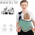 thumbnail image 2 of Mochila Cangurera Portabebés Shendy Vendy Ergonómico Morral Suave 03 - 36, 2 of 7