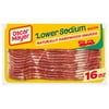 Oscar Mayer Lower Sodium Bacon Naturally Hardwood Smoked, 16 Oz Pack