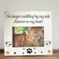 thumbnail image 5 of Banberry Designs Marco De Fotos Conmemorativo Para Gatos Ya No Se Abraza A Mi Lado Furever In My Heart Loss Of A Pet Marco De Fotos Regalo De Condolencia En Memoria De Una Mascota No Personalizado, 5 of 5