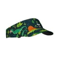 thumbnail image 2 of Disketp Dinosaurs Sun Visors for Women Men Unisex Tennis Golf Visor Hat Adjustable Summer Hats Sport Outdoor Visor Hat UV Protection Cap, 2 of 8