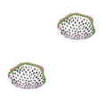 thumbnail image 1 of Kearding Bolsa de supermercado plegable de frutas, plegable, reutilizable, de gran capacidad, para viaje pitaya 2piezas Kearding CBP056771, 1 of 5
