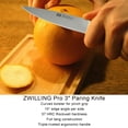 thumbnail image 2 of Cuchillo para pelar ZWILLING Pro 3, hoja de 3 pulgadas, paquete x5, 2 of 3