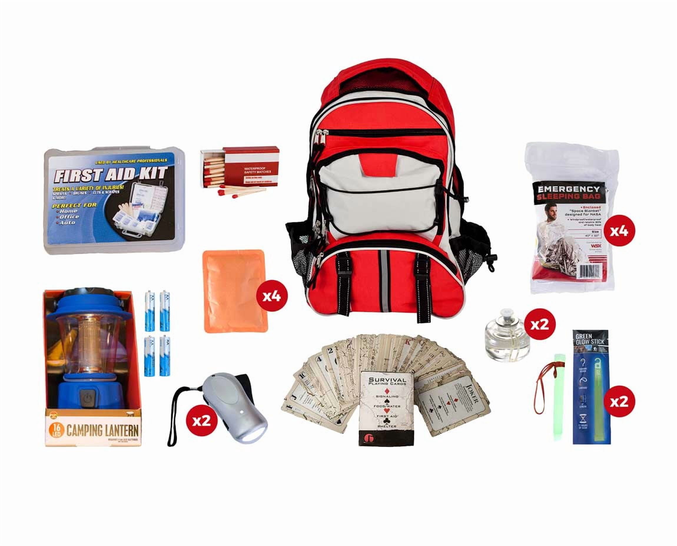Family Blackout Kit | Emergency Light, Warmth & First Aid