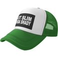 thumbnail image 1 of Not Slim Kinda Shady Breathable Mesh Cap Men's and Women's Baseball Caps, 1 of 8