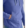 thumbnail image 7 of Hanes Men's Originals Hoodie Lightweight Hooded Sweatshirt Henley Collar Sizes S-3XL, 7 of 7