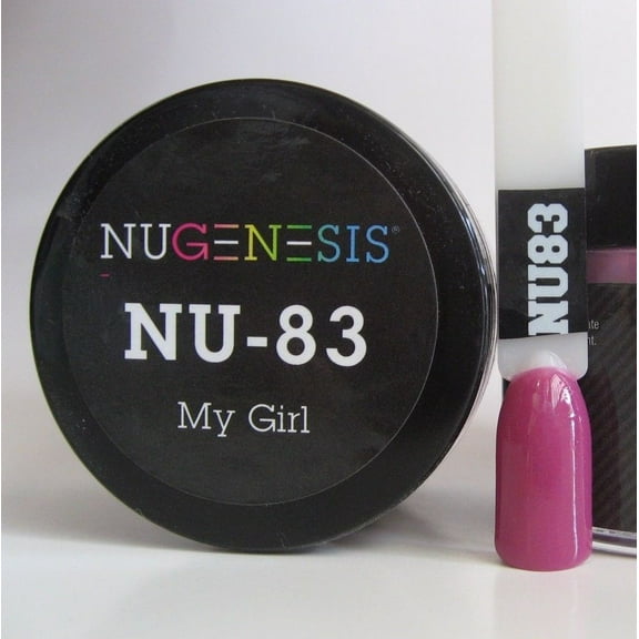 NUGENESIS Nail Color Dip Dipping Powder 1.5oz/jar - NU83 My Girl