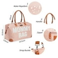 thumbnail image 4 of Kabaqoo Mommy Hospital Bag for Labor and Delivery, Waterproof Diaper Bag Backpack with 2 Organizing Pouches, Pink, 4 of 9
