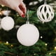 thumbnail image 5 of Christmas Decorations 6 Piece Flocked Christmas Balls Christmas Decoration SetMultiple Styles Of Christmas Tree Decorations Can Also Be Used For Other Party, 5 of 6