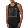 thumbnail image 1 of Left Wing Troll Nutrition Facts | Mens Graphic Tank Top, Black, Small, 1 of 3