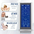 thumbnail image 3 of TENS Electric Muscle Stimulator EMS Dual Channel Physiotherapy Relaxation Therapy Pain Management Pulse Acupuncture Massage, 3 of 12