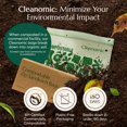 thumbnail image 4 of Bolsas compostables para almacenamiento de alimentos, tamaño sándwich, 25 unidades, Cleanomic, 4 of 7