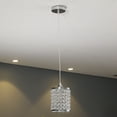 thumbnail image 4 of Miumaeov 2pcs Modern Crystal Pendant Light Chandelier Kitchen Island Hang Ceiling Lamp Fixture, 4 of 11