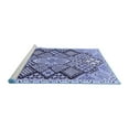 thumbnail image 2 of Ahgly Company Machine Washable Indoor Rectangle Persian Blue Traditional Area Rugs, 5' x 8', 2 of 4