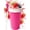 Pink, variant on 500ML Slushie Cup, 2 Pack DIY Magic Slushy Maker Cup, Cool Stuff Things Gadgets for Juices Milk Ice Cream Make, Quick Frozen Slushy Cups with Lids & Straw for Teens Kids Family, Blue+Pink