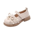 thumbnail image 2 of Abomasnow Girls Dress Shoes Toddler Non-Slip Soft Sole Mary Janes Shoes Little Girl School Uniform Oxford Shoes, 2 of 9