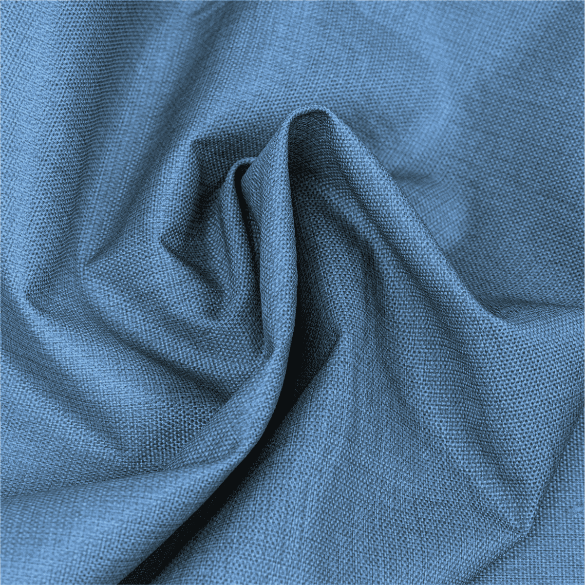 Milliard Memory Foam Outdoor Chaise Lounge Chair Cushion, Waterproof and Washable Cover, Blue, 73x21x2.5