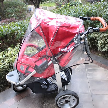 RIONIMA 2026 New Stroller Rain Cover Universal,Baby Travel Stroller Rain Cover Waterproof,Baby Travel Weather Shield,Windproof Waterproof,Protect From Dust Snow