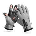 thumbnail image 1 of Winter Gloves for Touchscreen Use - Windproof Cold Weather Gloves for Driving, Cycling & Running with Double Fleece Liner, 1 of 1