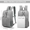 thumbnail image 2 of SHIQI-Mini 10L Hiking Daypack Small Hiking Backpack Cycling Compact Shoulder Backpack Outdoor for Men Women, 2 of 4
