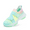 RAINBOW/GREEN, variant on DREAM PAIRS Girls’ Slip-On Sneakers, Z-Strap Walking Shoes with Colorful Jelly Sole